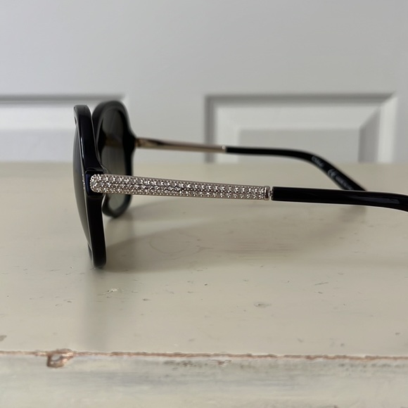 Chloé women’s sunglasses with rhinestone decal main image 4